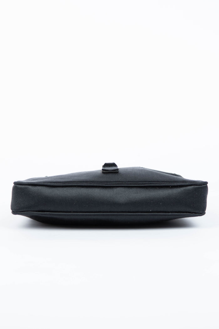 Vintage Gucci Black Satin Mini Jackie Bag