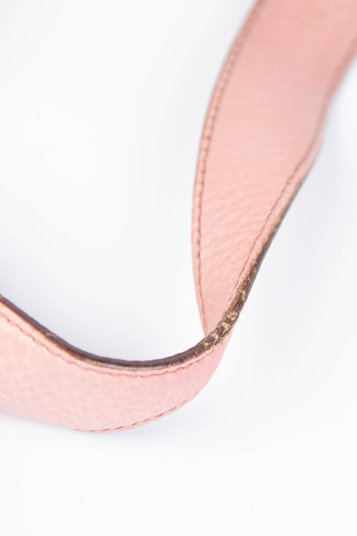 2000s Gucci Pink Grained Leather Jackie Bag