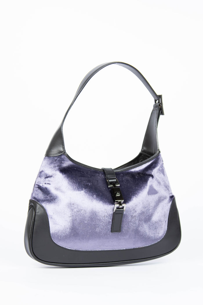 Vintage Tom Ford Gucci Lilac Velvet Jackie Bag