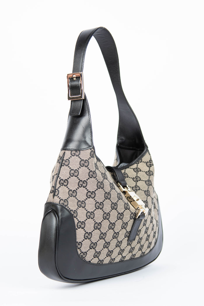 Vintage Gucci GG Monogram Jackie Bag
