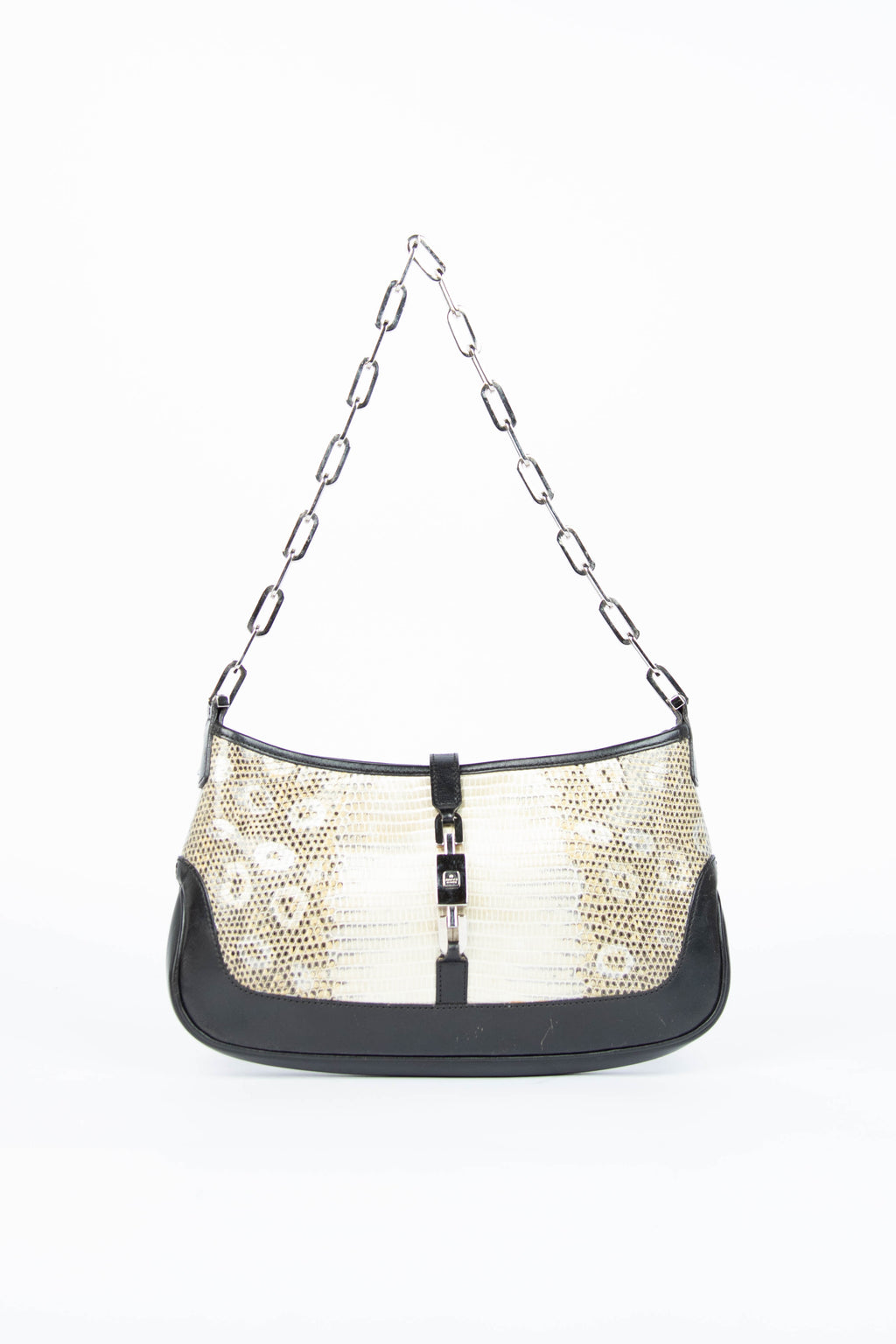 Vintage Gucci Lizard Small Jackie Bag