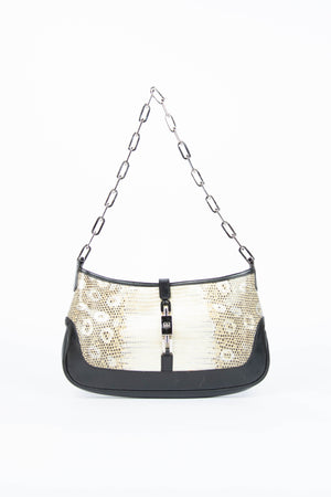 Vintage Gucci Lizard Small Jackie Bag