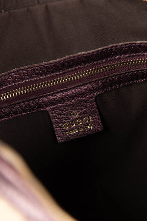 Vintage Gucci GG Monogram Horsebit Tote Bag