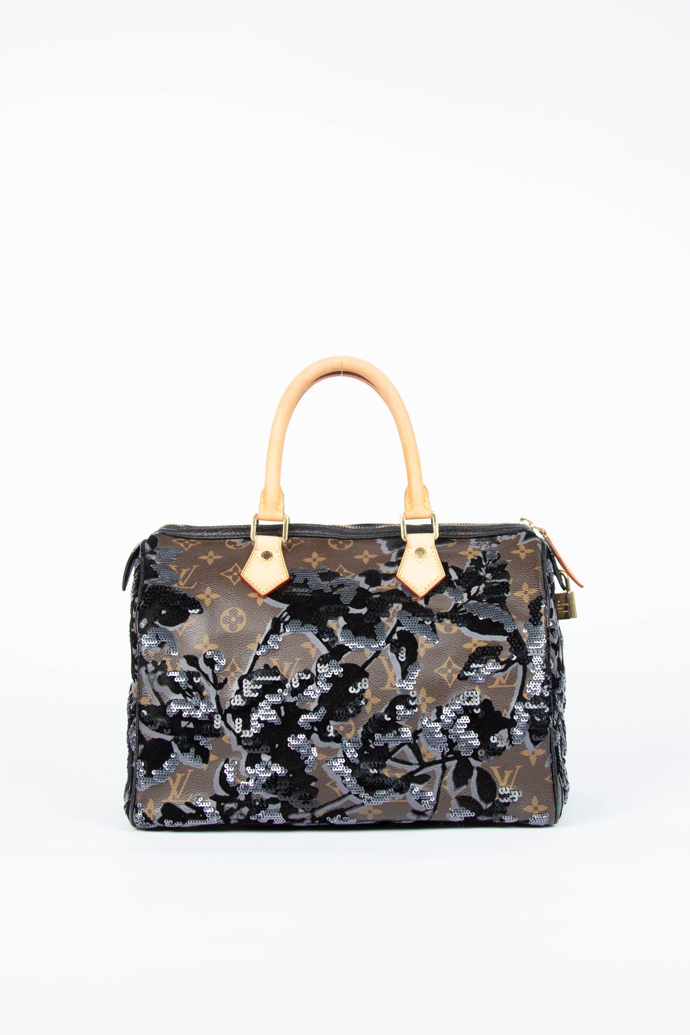 RARE Louis Vuitton Fleur De Jais Speedy 30cm