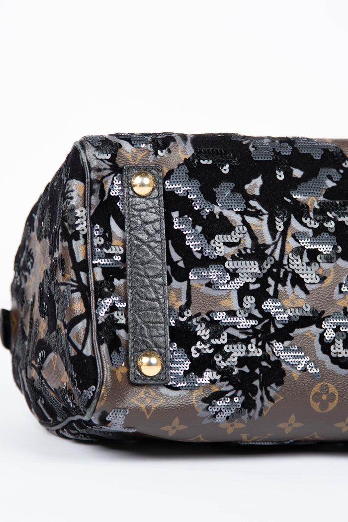 RARE Louis Vuitton Fleur De Jais Speedy 30cm