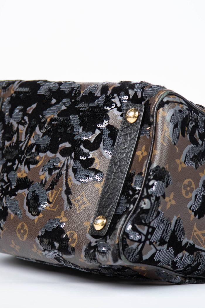 RARE Louis Vuitton Fleur De Jais Speedy 30cm