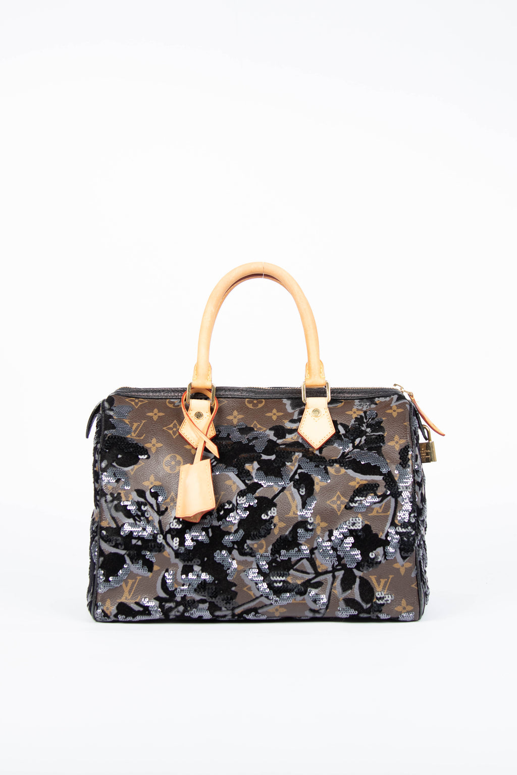 RARE Louis Vuitton Fleur De Jais Speedy 30cm