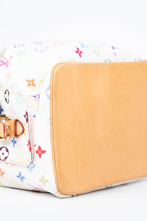 2000s Louis Vuitton x Takashi Murakami White Multicolour Petit Noé