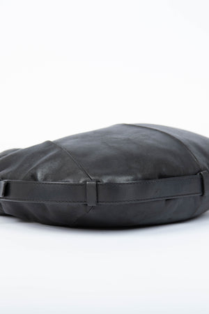 Vintage Yves Saint Laurent Black Leather Mombasa Shoulder Bag