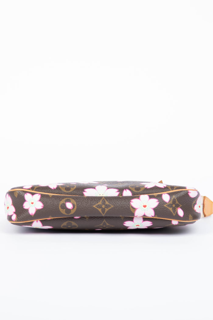 RARE Louis Vuitton x Takashi Murakami Cherry Blossom Pochette Accessoires
