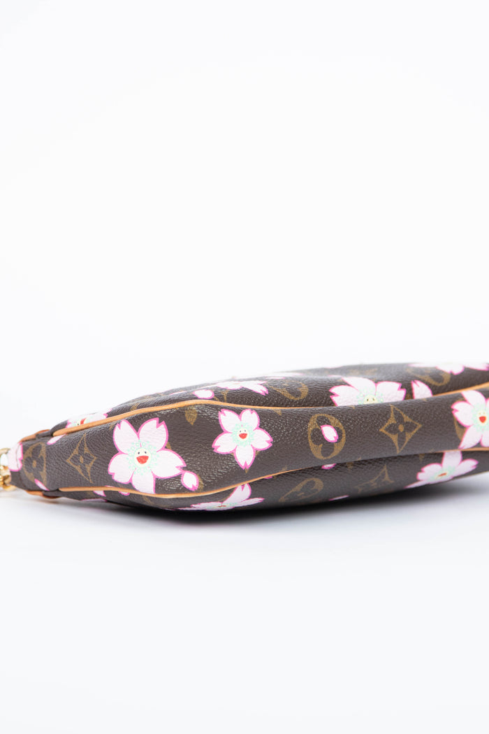RARE Louis Vuitton x Takashi Murakami Cherry Blossom Pochette Accessoires