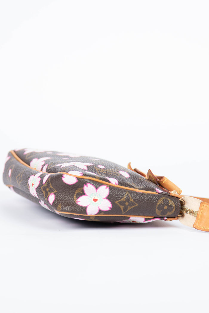RARE Louis Vuitton x Takashi Murakami Cherry Blossom Pochette Accessoires