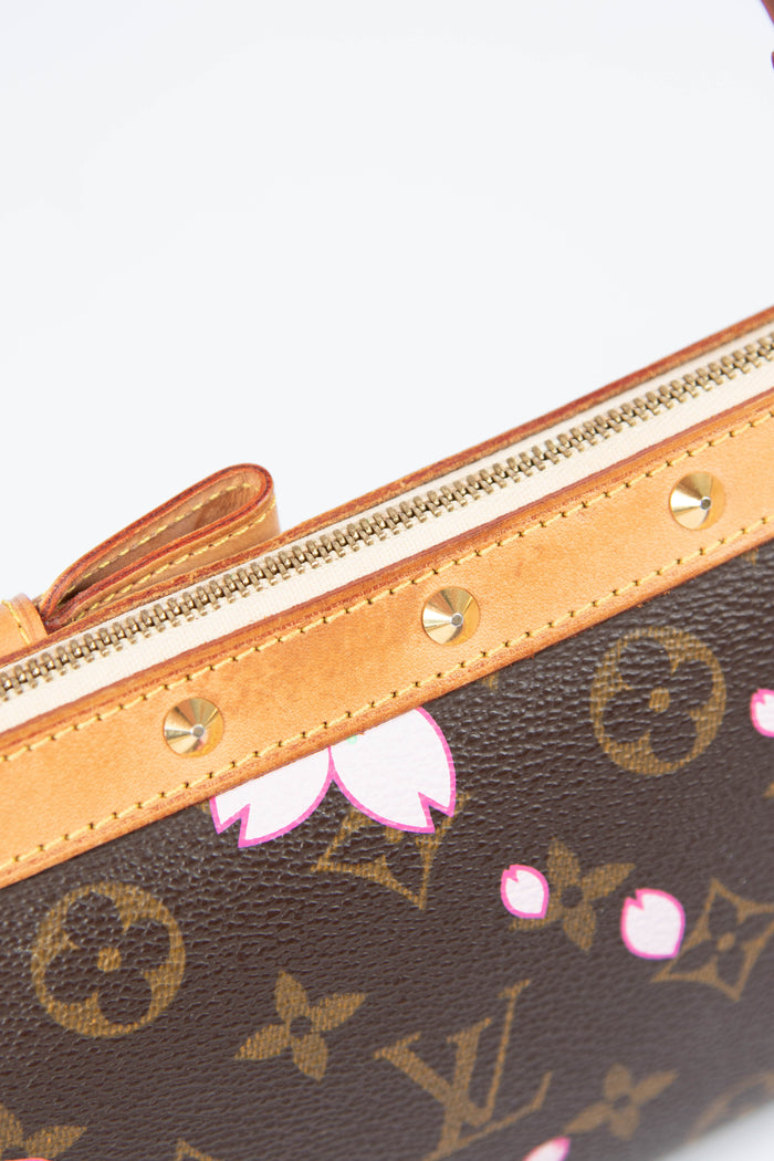 RARE Louis Vuitton x Takashi Murakami Cherry Blossom Pochette Accessoires