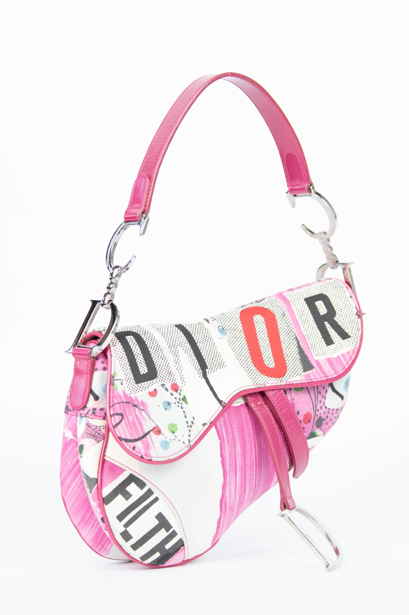 SUPER RARE Christian Dior John Galliano Filth Collection Saddle Bag