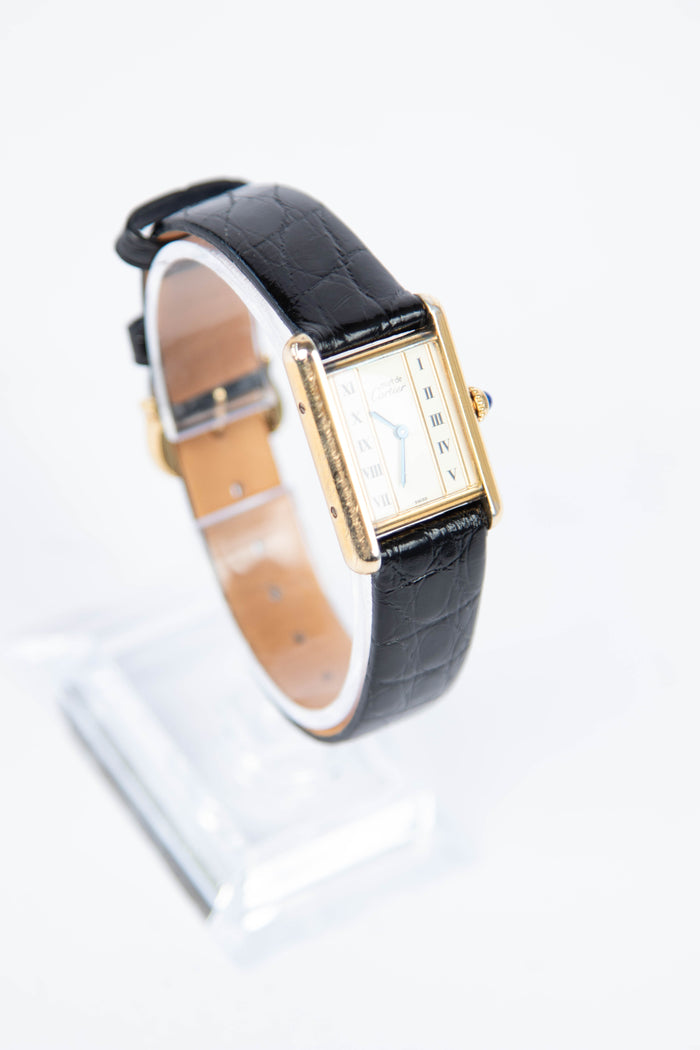 Vintage Cartier Tank Argent Watch