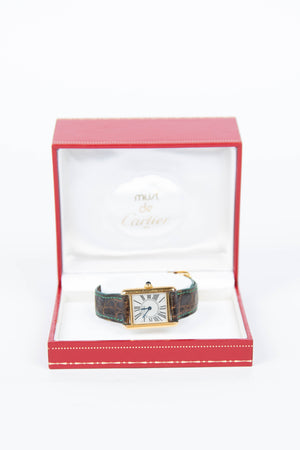 Vintage Cartier Tank Argent Watch