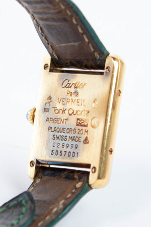 Vintage Cartier Tank Argent Watch