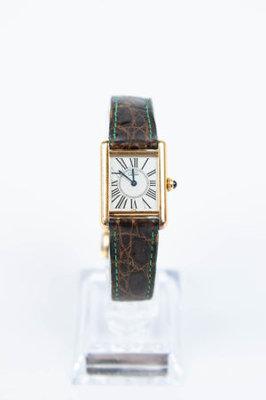 Vintage Cartier Tank Argent Watch