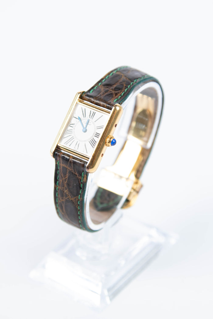 Vintage Cartier Tank Argent Watch
