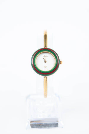 Vintage Gucci Gold Bezel Watch