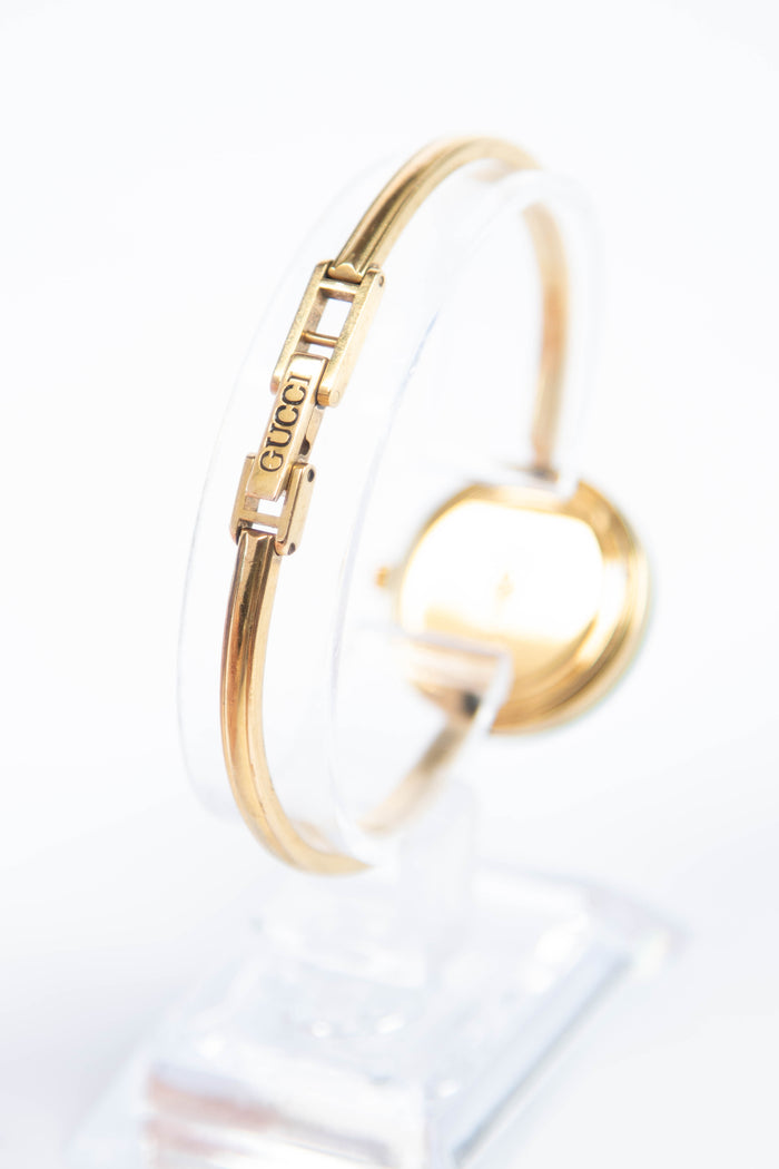 Vintage Gucci Gold Bezel Watch