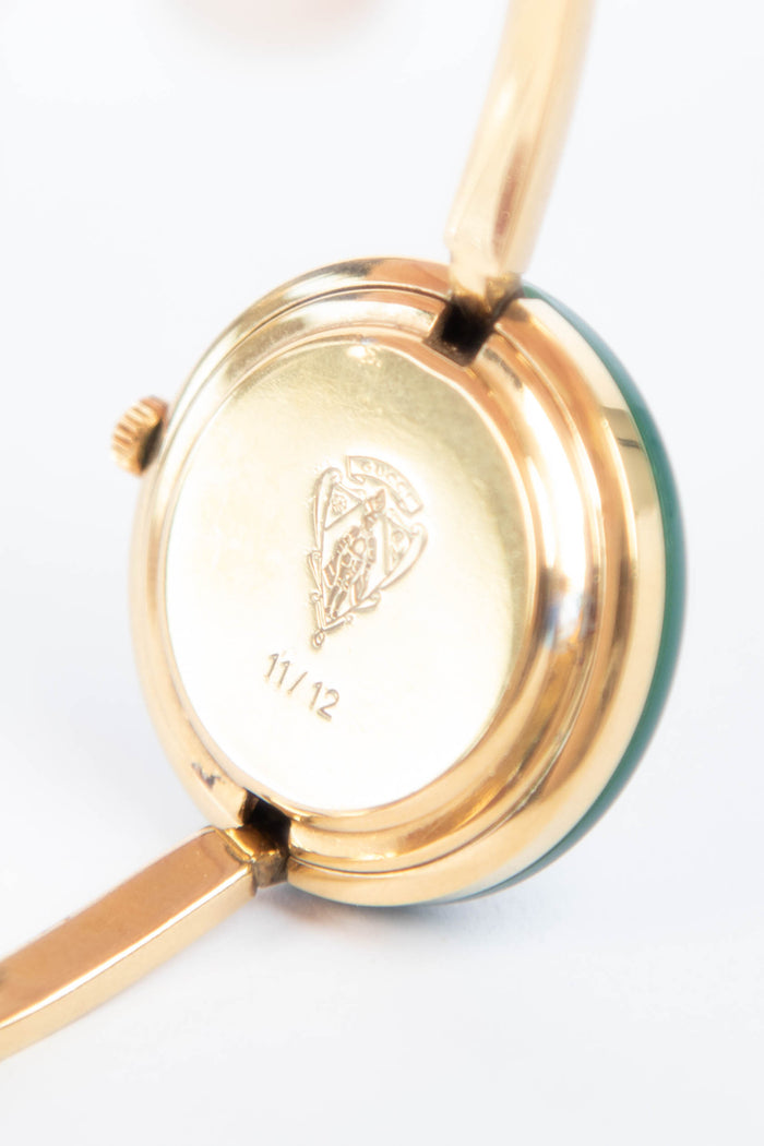 Vintage Gucci Gold Bezel Watch