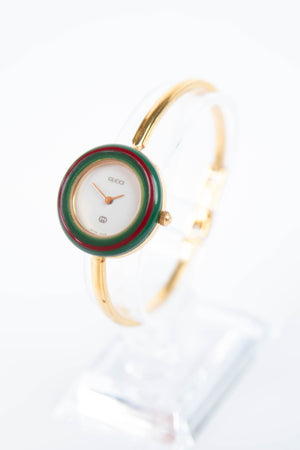 Vintage Gucci Gold Bezel Watch