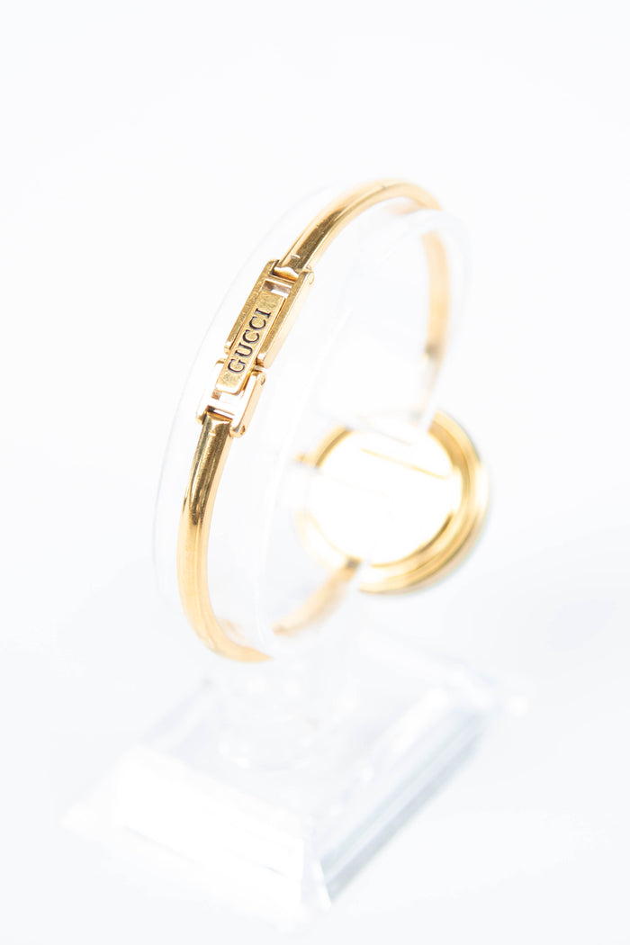 Vintage Gucci Gold Bezel Watch