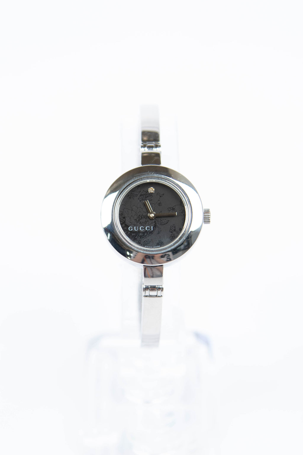 Vintage Gucci Silver Watch