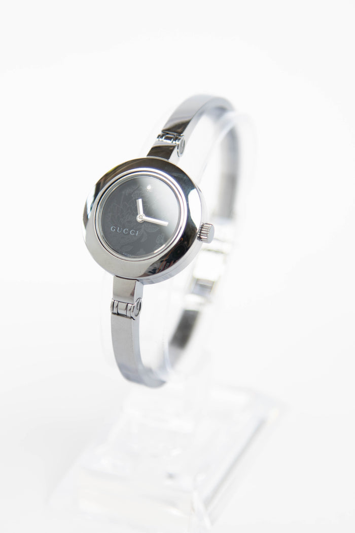 Vintage Gucci Silver Watch