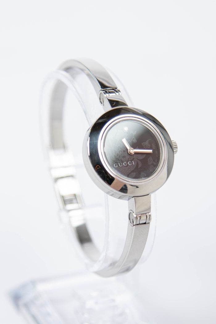 Vintage Gucci Silver Watch