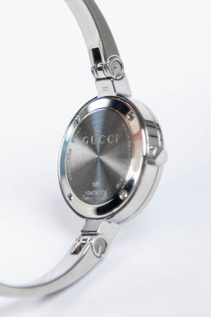 Vintage Gucci Silver Watch
