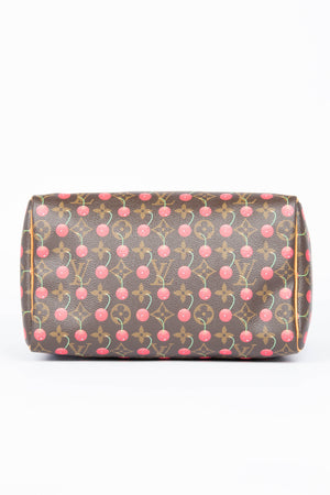 RARE Louis Vuitton x Takashi Murakami Cherry Speedy 25cm