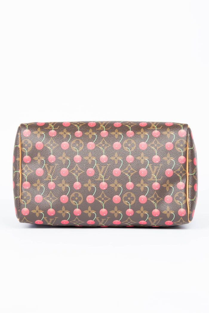 RARE Louis Vuitton x Takashi Murakami Cherry Speedy 25cm