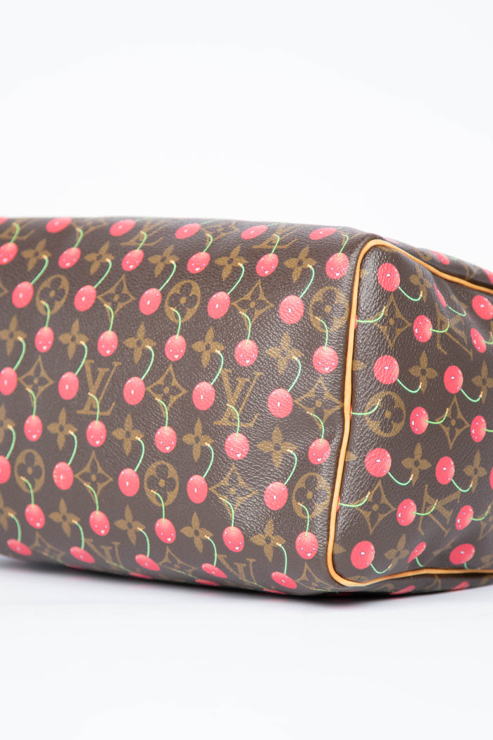 RARE Louis Vuitton x Takashi Murakami Cherry Speedy 25cm