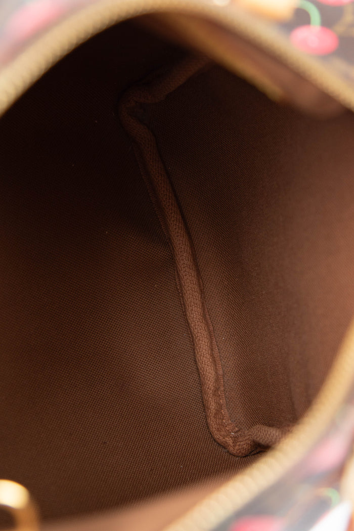 RARE Louis Vuitton x Takashi Murakami Cherry Speedy 25cm