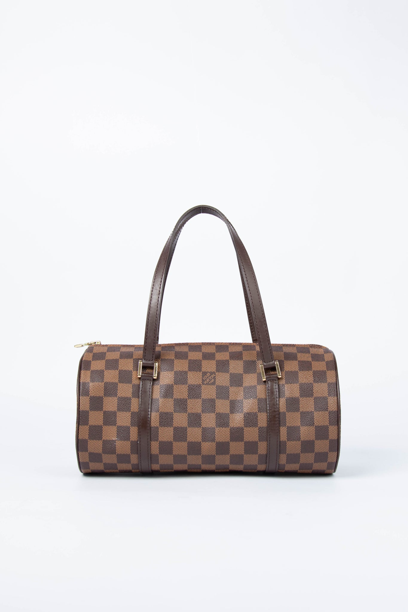 2000s Louis Vuitton Damier Ebene Papillon 30cm Shoulder Bag