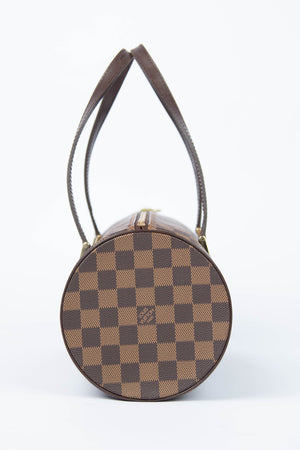2000s Louis Vuitton Damier Ebene Papillon 30cm Shoulder Bag