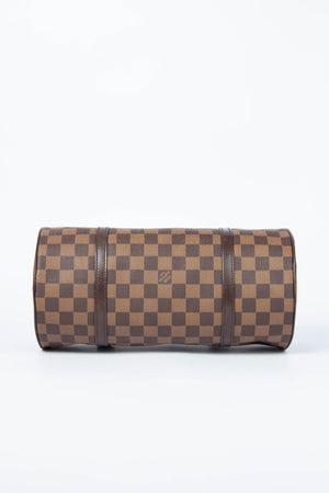 2000s Louis Vuitton Damier Ebene Papillon 30cm Shoulder Bag