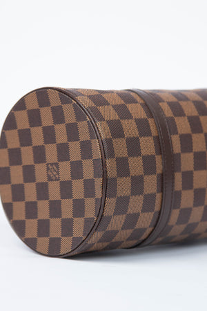 2000s Louis Vuitton Damier Ebene Papillon 30cm Shoulder Bag
