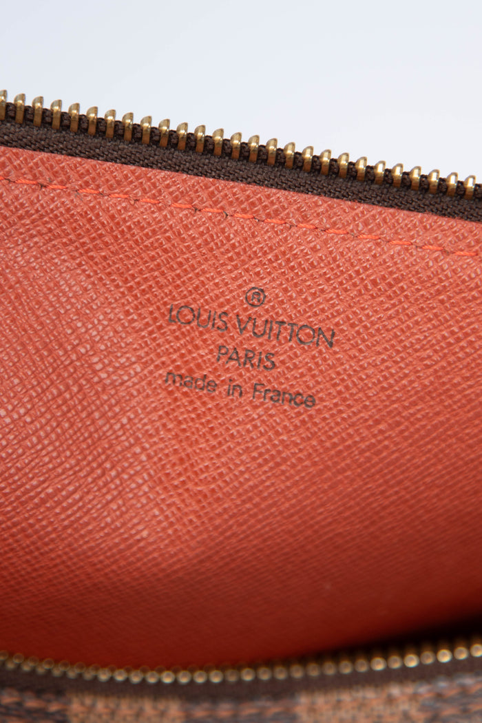 2000s Louis Vuitton Damier Ebene Papillon 30cm Shoulder Bag