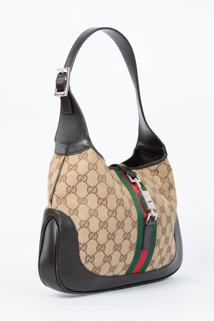 Vintage Gucci Classic GG Monogram Jackie Bag