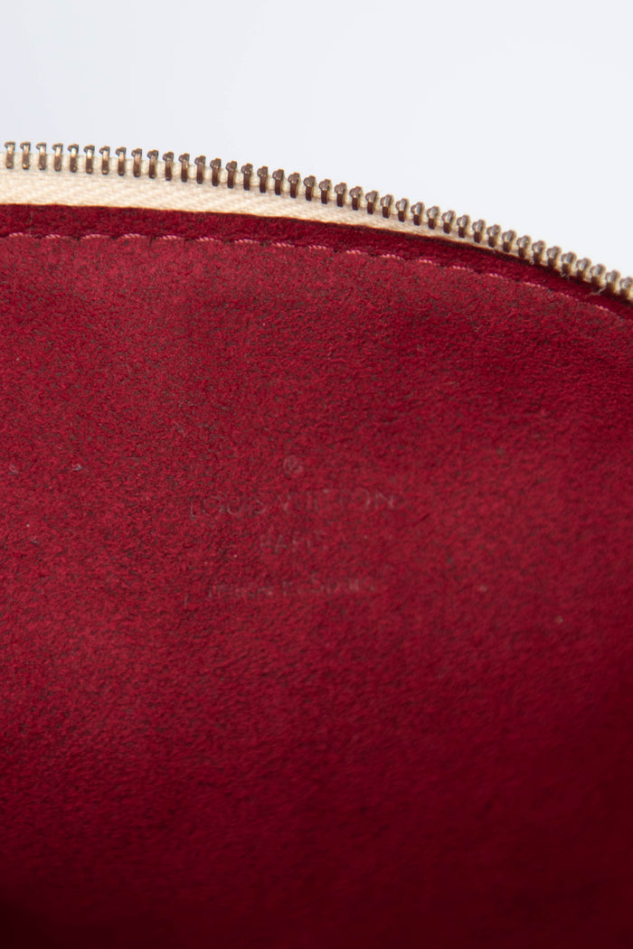 RARE Louis Vuitton x Takashi Murakami White Multicolour Pochette Accessoires
