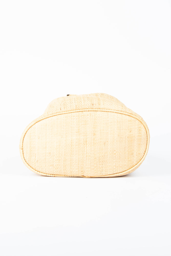 Vintage Fendi Wicker Small Bucket Bag