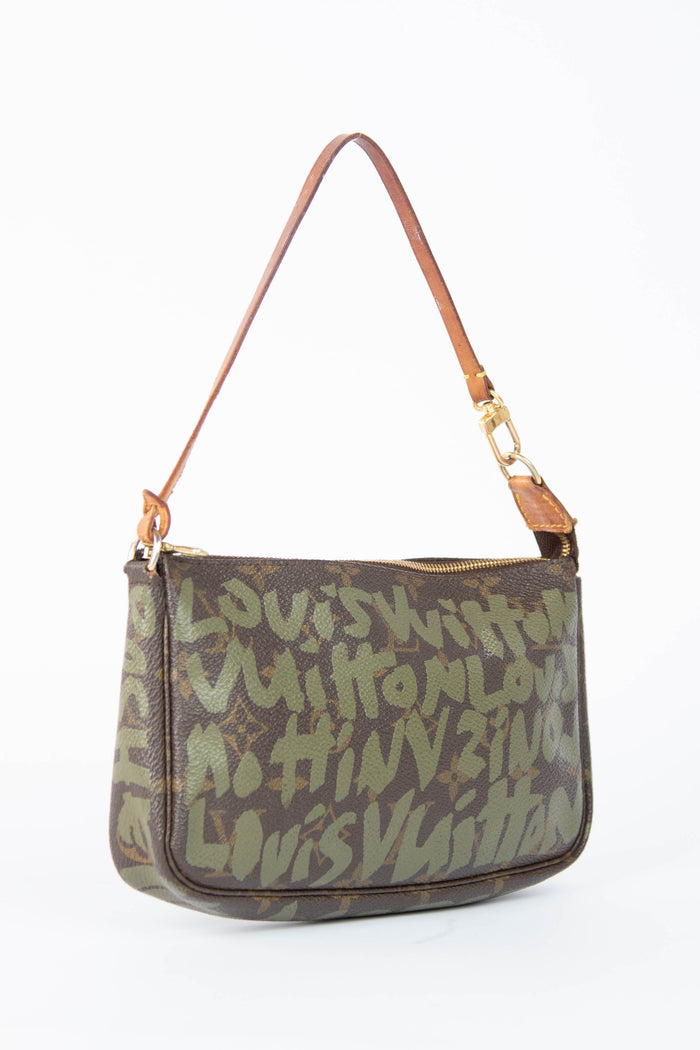 RARE Louis Vuitton x Stephen Sprouse Graffiti Pochette Accessoires