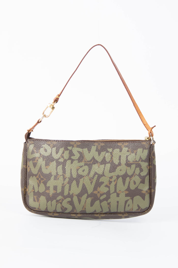 RARE Louis Vuitton x Stephen Sprouse Graffiti Pochette Accessoires