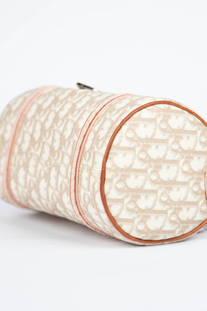 2000s Christian Dior Romantiqué Monogram Barrel Bag