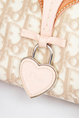 2000s Christian Dior Romantiqué Monogram Barrel Bag
