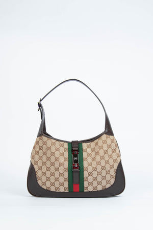 Vintage Gucci Classic GG Monogram Jackie Bag