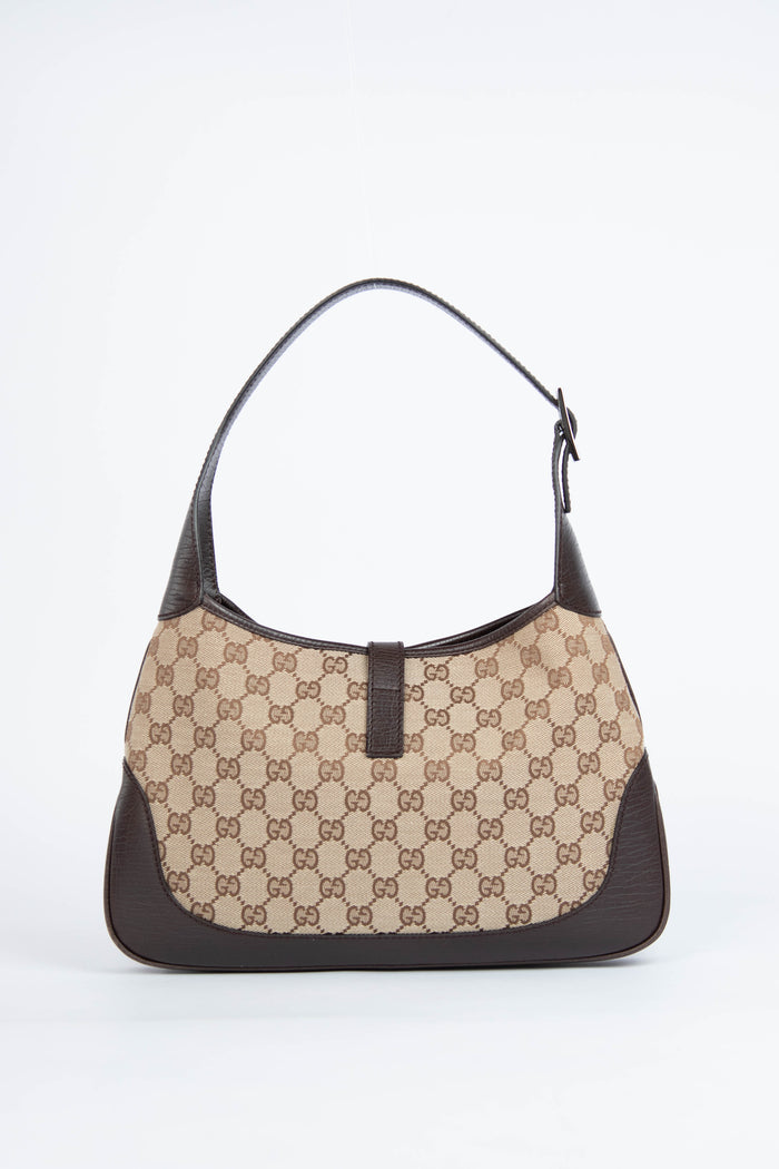 Vintage Gucci Classic GG Monogram Jackie Bag